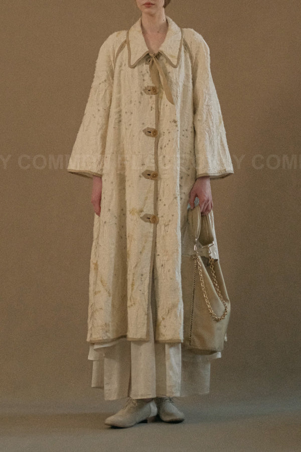MUTEDANCE long jacket with tie and belt MD23FW71 Naked PM99